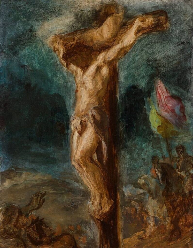 Crucifixion by Eugène Delacroix