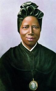 A portrait of Josephine Bakhita