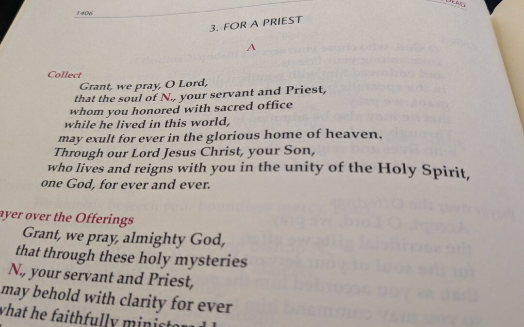 Father Dennis Robb, requiescat in pace (July 7, 1948 – October 5, 2025)